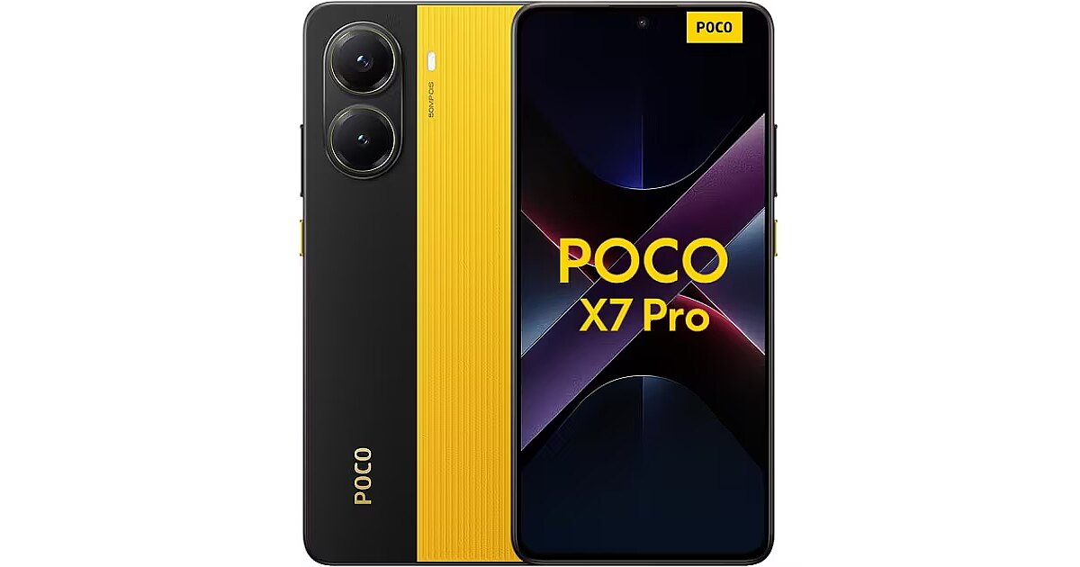 Xiaomi Poco X7 Pro, 8GB/256GB, Black/Yellow (MZB0J18EU)