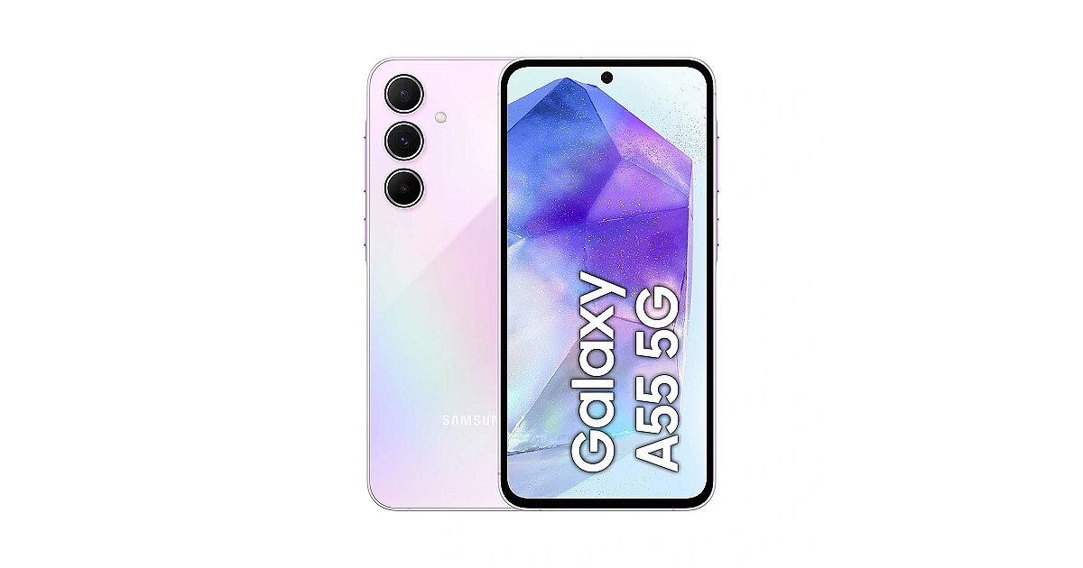 Samsung Galaxy A55, 8GB/256GB, Lavender (SM-A556BLVCEUE) Samsung Galaxy A55, 8GB/256GB, Lavender (SM-A556BLVCEUE)