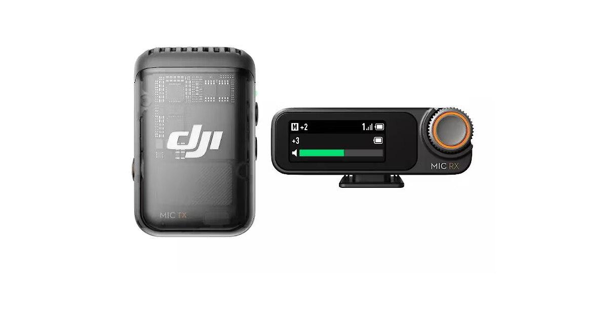 【DJI MIC2】 DJI Mic 2, Black (CP.RN.00000326.01)