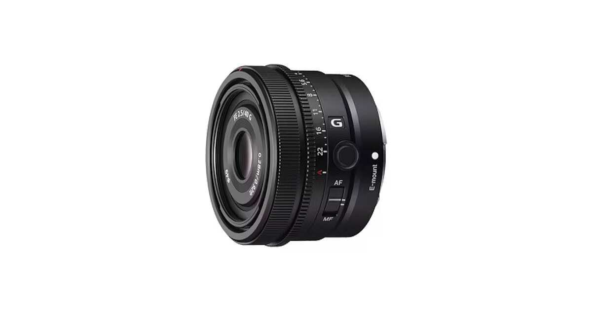 Sony FE 40mm f/2.5 G lens (SEL40F25G.SYX)