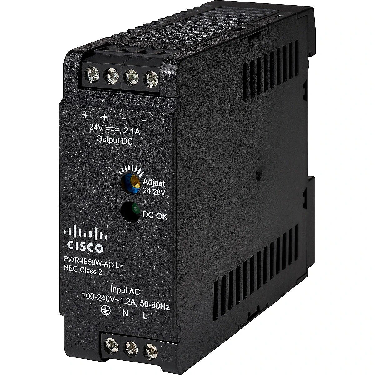 CISCO 50W AC POWER SUPPLY (LITE) . (PWR-IE50W-AC-L=)