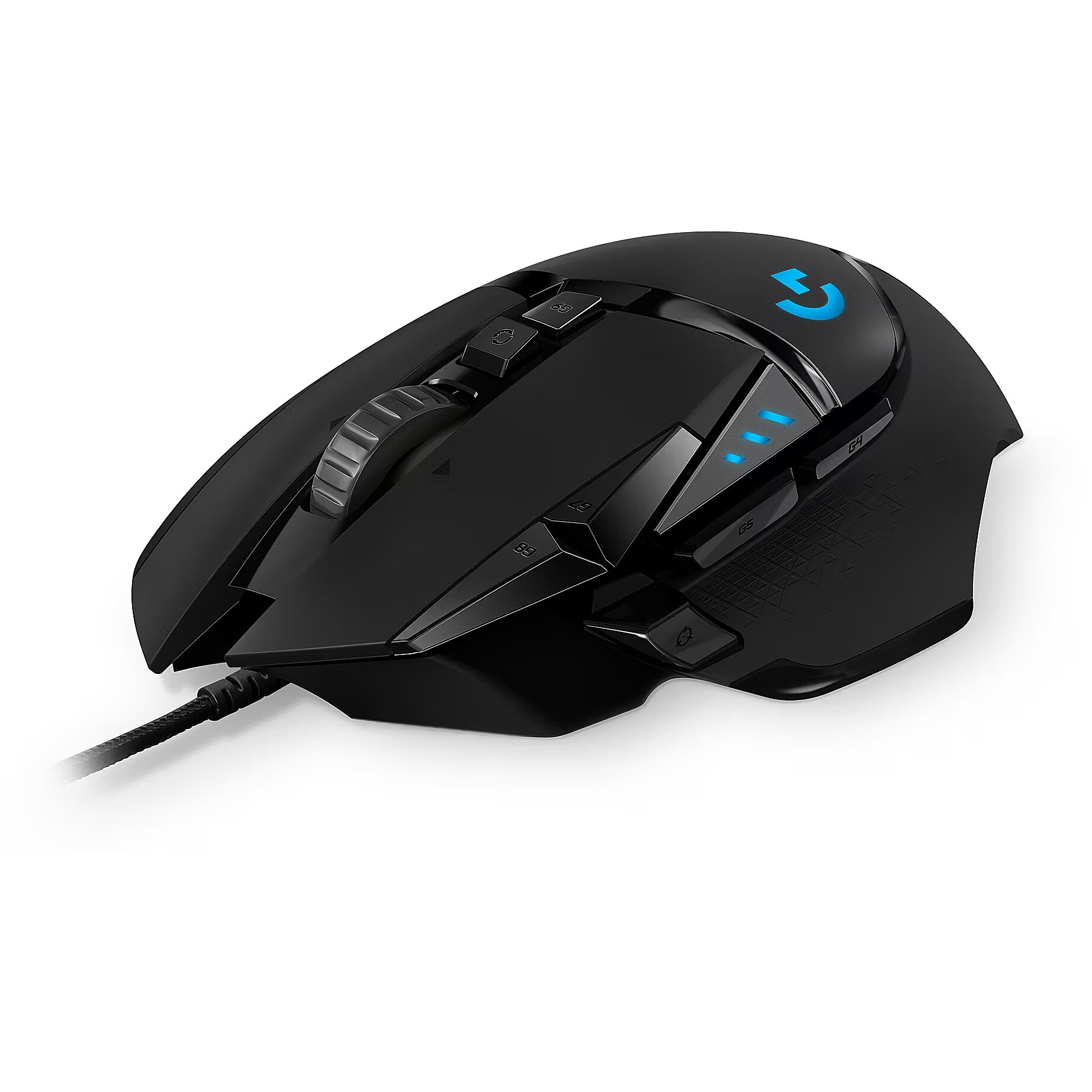 Logitech G502 Hero, USB, Optical, Black (910-005470)