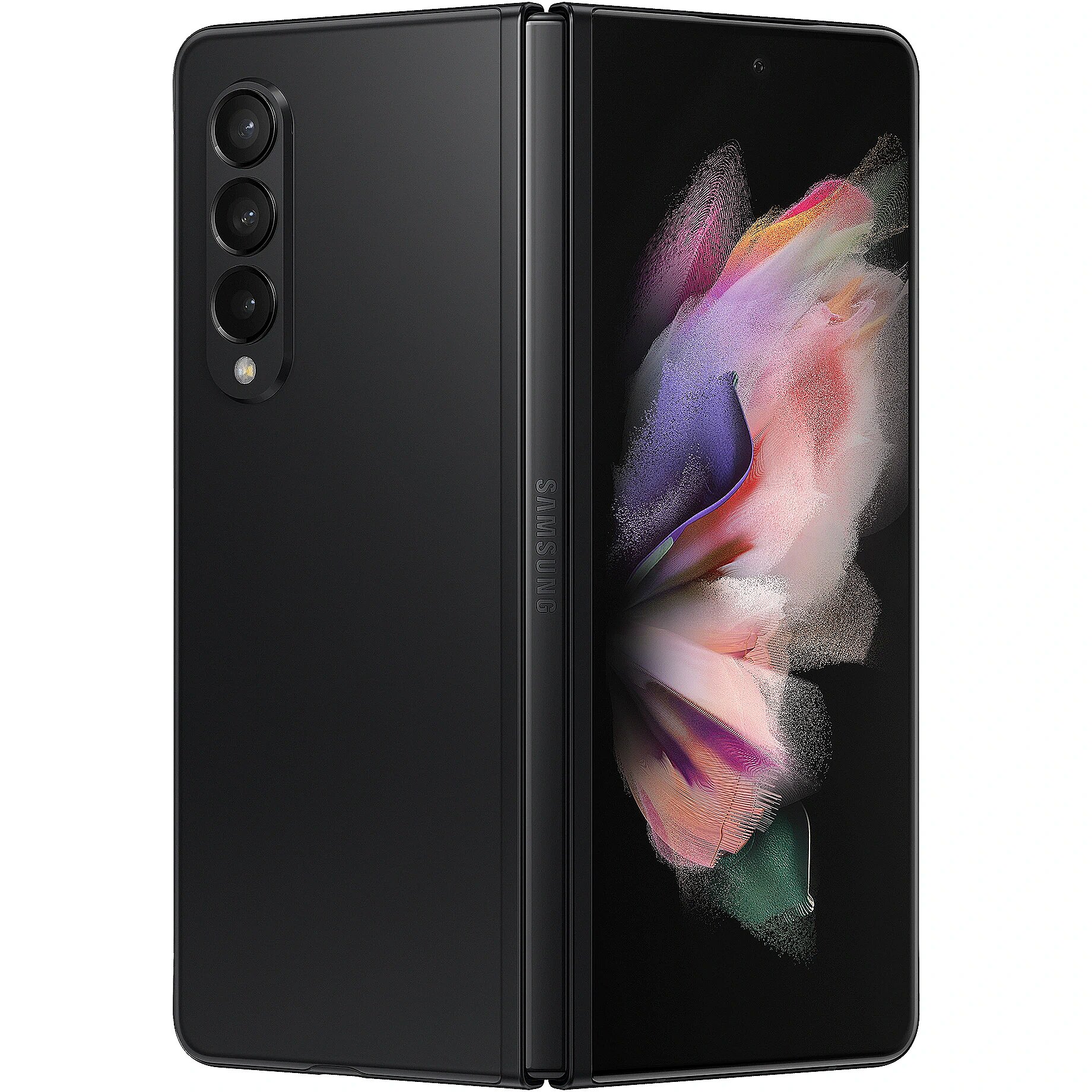 入荷中 Samsung Galaxy (SM Black Phantom 12GB/256GB, 5G, 3 Fold Z スマートフォン本体