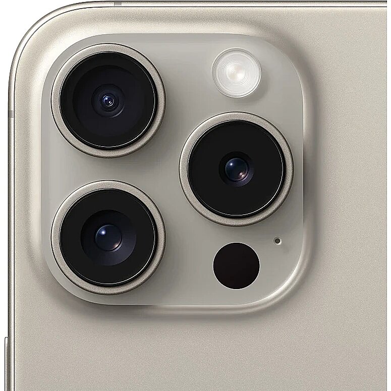 Apple iPhone 15 Pro, 256GB, Natural Titanium (MTV53PX/A)