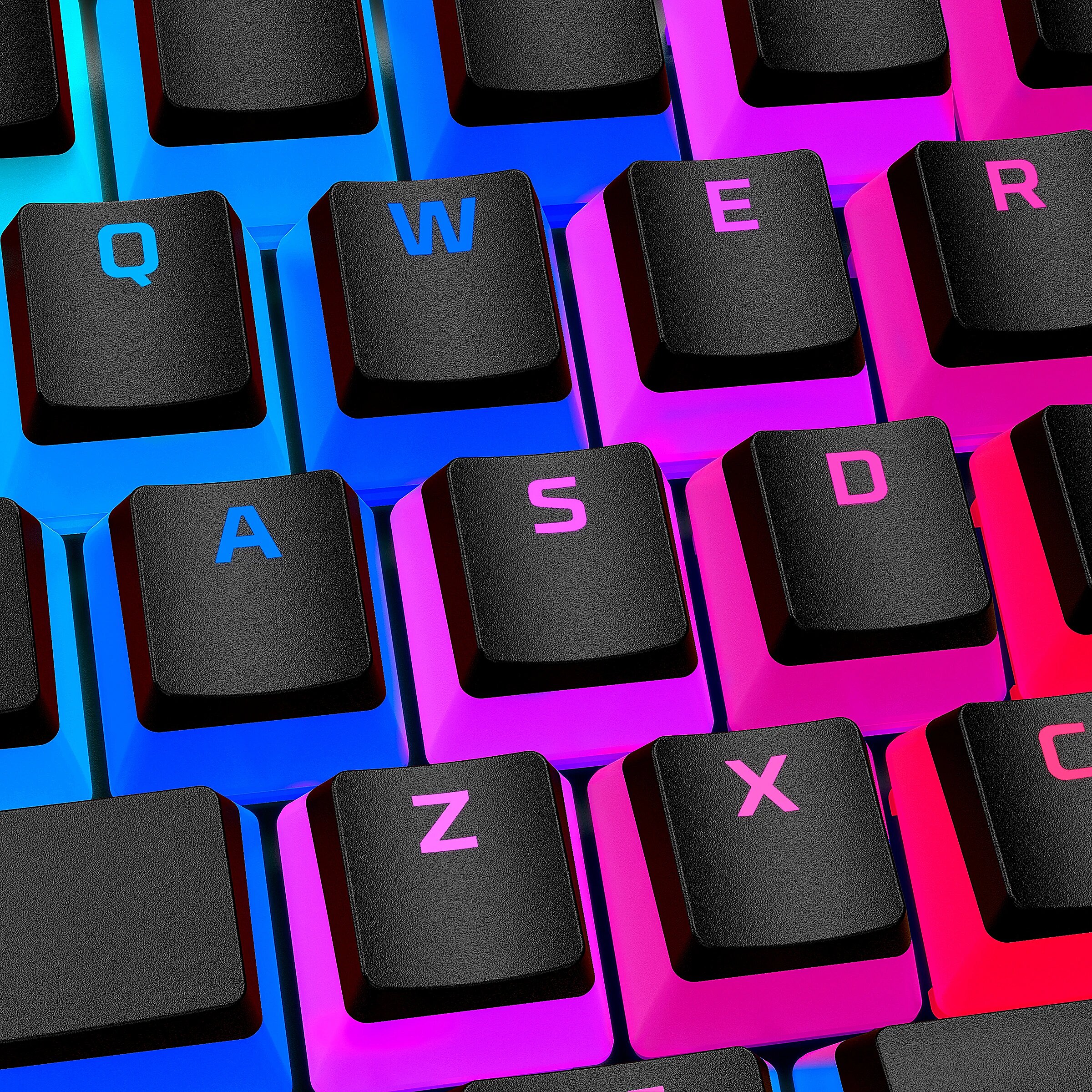 Kingston HyperX Pudding Keycaps Czarne (4P5P4AA)