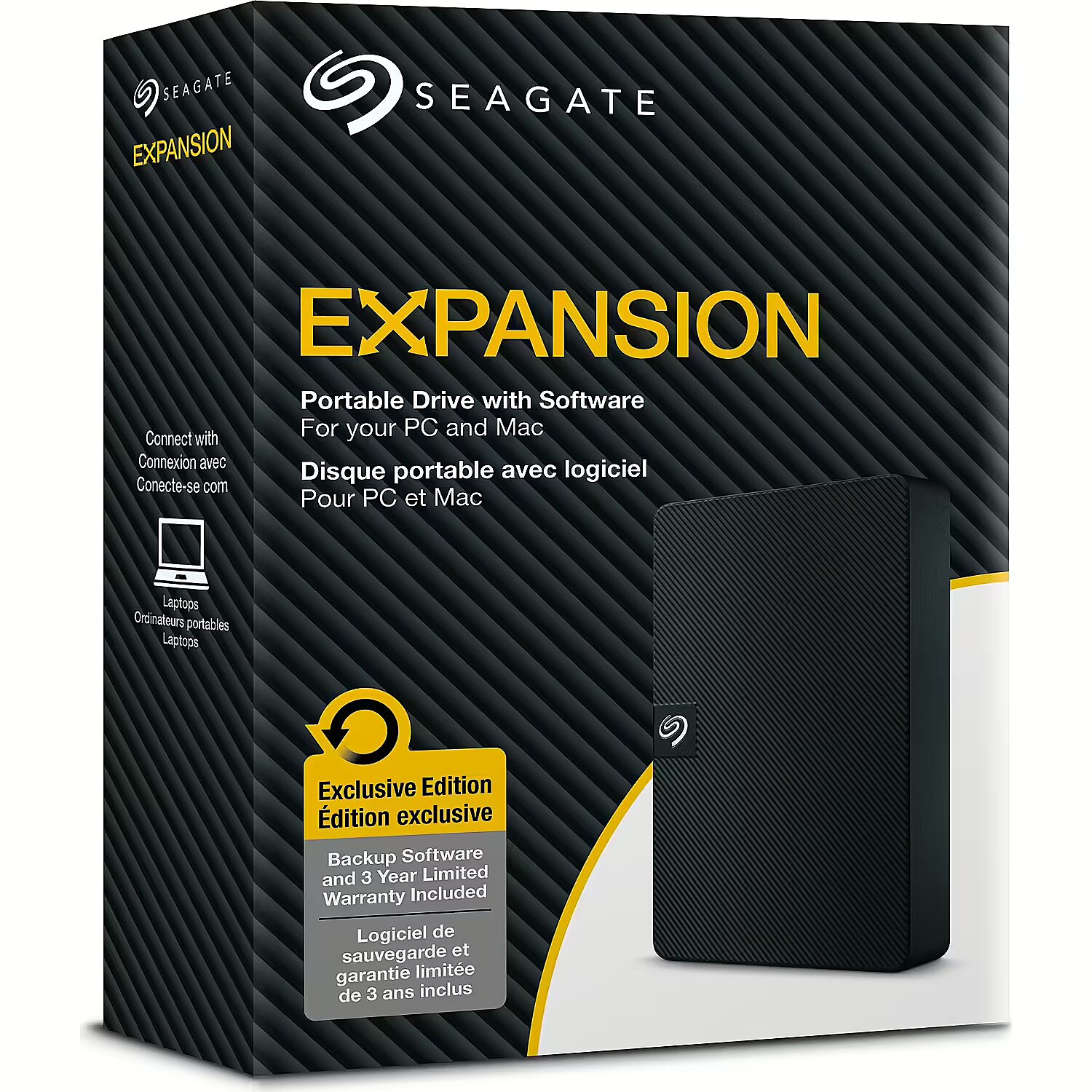 Seagate 4TB Expansion External HDD - TechStar