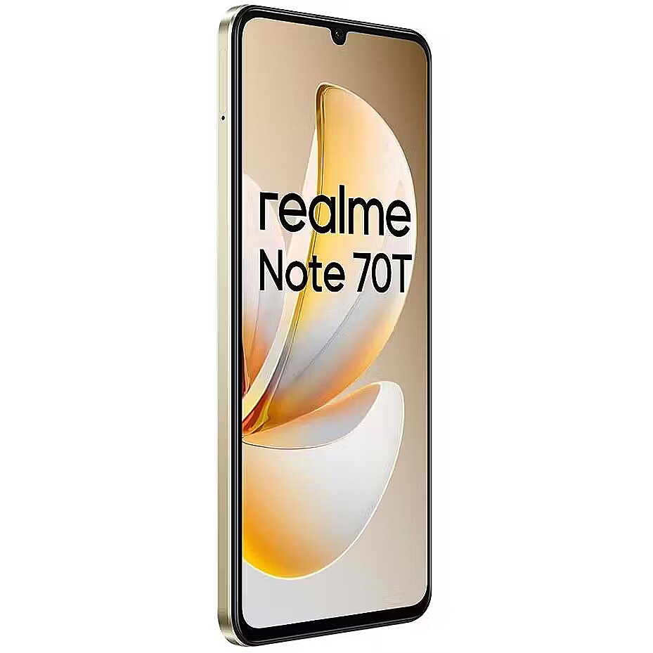 Realme Note 70T ゴールド 4GB/128GB Realme Note 70T, 4GB/128GB, Gold (RMX5313_4_128_GLD)